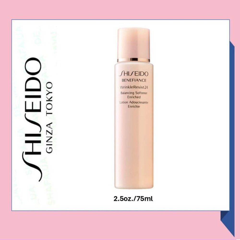 Shiseido Benefiance WrinkleResist24 Balancing Softener Enriched 75ml x1